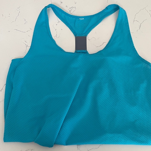 Under Armour Teal Racerback Tank Top - Picture 1 of 3